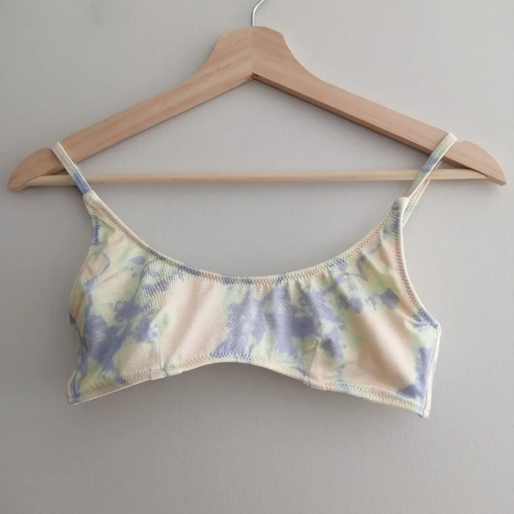 Triangl Swimwear Rina Pastel Tie Dye Swim Bikini Top Small *Top Only* - Picture 3 of 16
